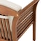 Alaterre Furniture Stamford Eucalyptus Wood Outdoor Conversation Set with 2 Chairs and Coffee Table, Set of 3 ANSF0113EBO - alternate 6